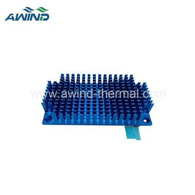 Μπλε ψύκτρες Anodize AL6063 για IPC